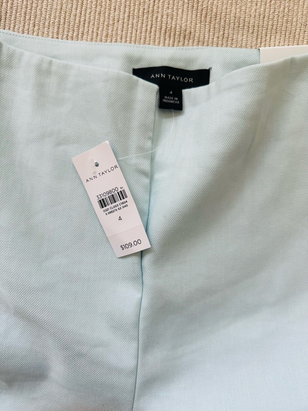 Ann Taylor High Rise Ankle Pants – Size 4 – Light Mint #business #anntaylor - Picture 5 of 5